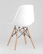 Стул Eames Style DSW белый (разборный каркас)