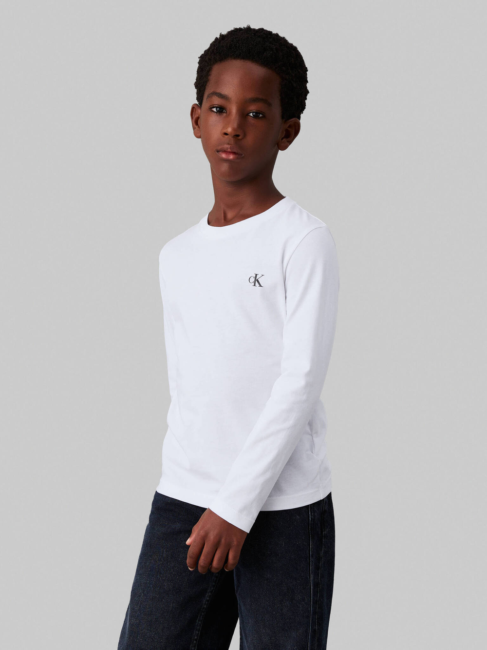 Лонгслив 2 шт. Calvin Klein Jeans - черный(IB0IB02255)