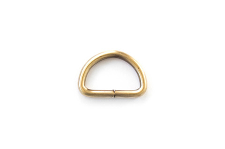 Полукольцо 25 мм - латунь
