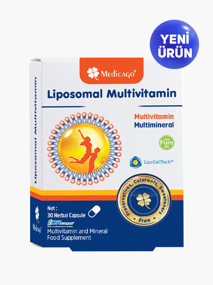 Medicago Липосомальный Мультивитамин, 30 капсул