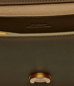 Кожаная сумка-мессенджер love one classic Pinko - оливковый(100053 A0F1)