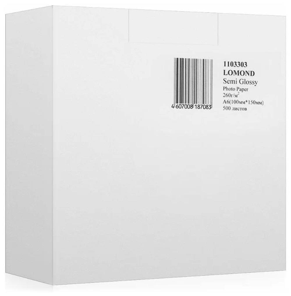 Фотобумага LOMOND для струйной печати(технолог.уп) 10*15 260г/500л