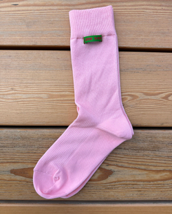 Хлопковые носки розового цвета