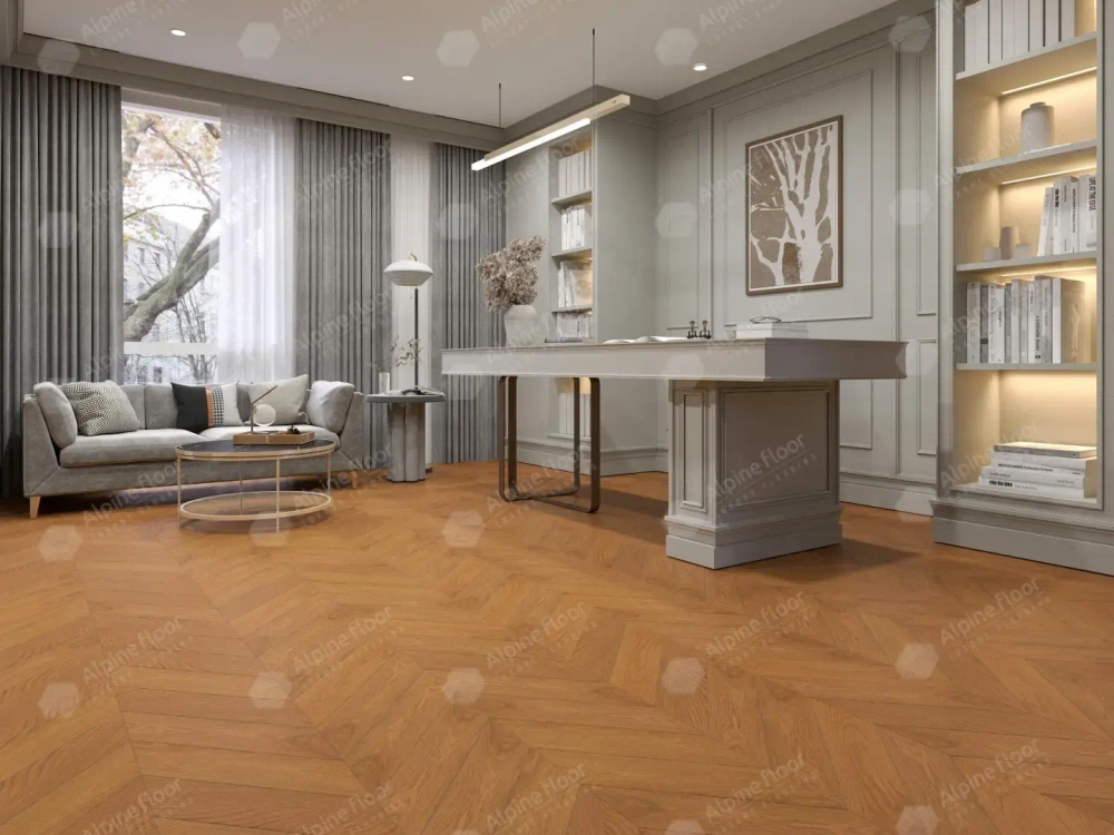 ИНЖЕНЕРНАЯ ДОСКА Alpine Floor CHATEAU Дуб Кальвадос EW203-07