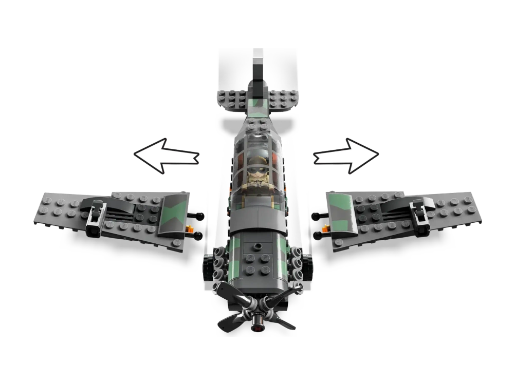 Конструктор LEGO Indiana Jones 77012 Погоня за истребителем на самолете