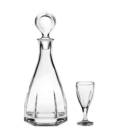 Bohemia Набор Виктория декантер 700 мл + 6 рюмок 60 мл для ликера