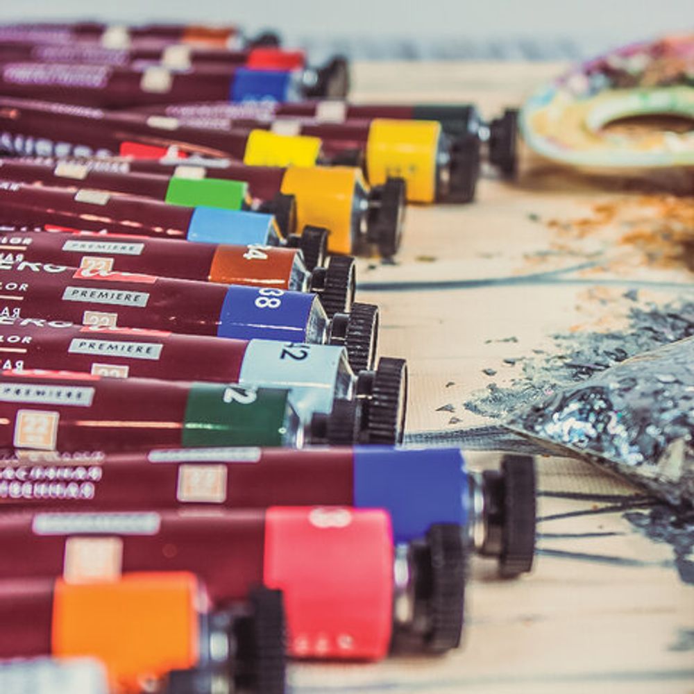 Краски масляные художественные BRAUBERG ART PREMIERE, 18 цв по 22 мл, проф. серия, в тубах, 191459