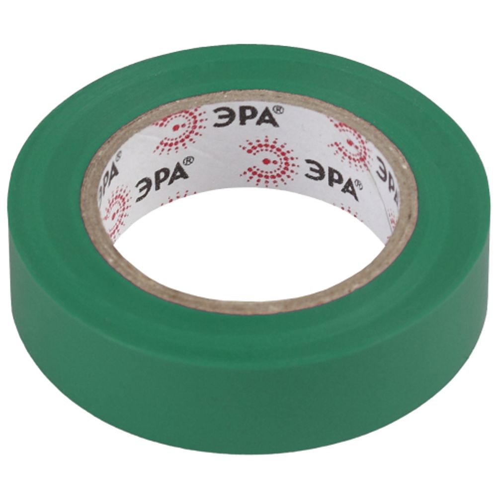 Изолента ЭРА ET1510GREEN ПВХ 15мм х 10м зеленая