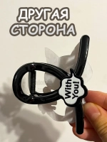 Заколка крабик краб для волос женский детский кот котик