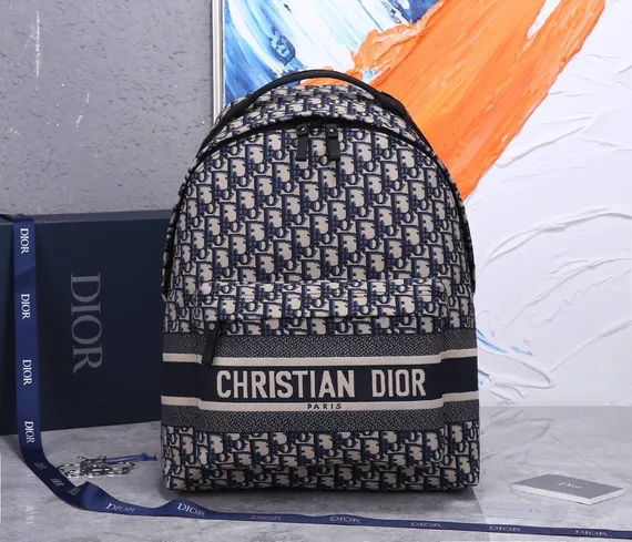 Рюкзак Dior travel, бежевый