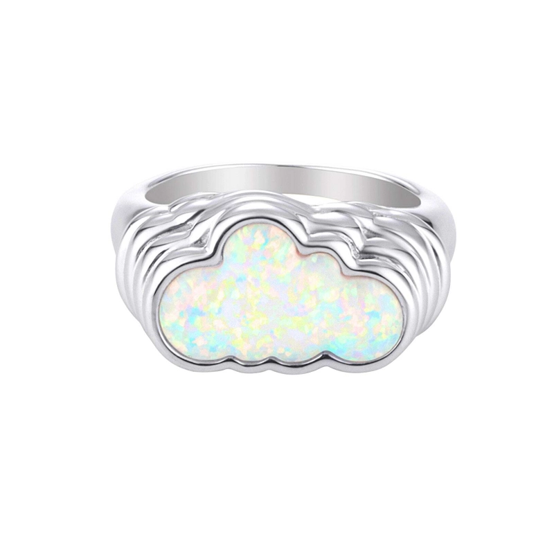 Head In Clouds Ring - Silver