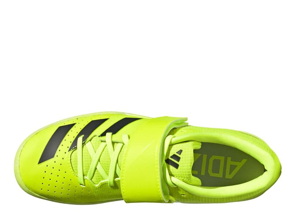 Мужские беговые кроссовки adidas Adizero Throws U лаймово-черные