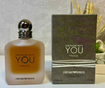 Giorgio Armani Emporio Armani Stronger With You Freeze 100 ml (Коробка парфюма без слюды, парфюм новый, распаковка для фото)