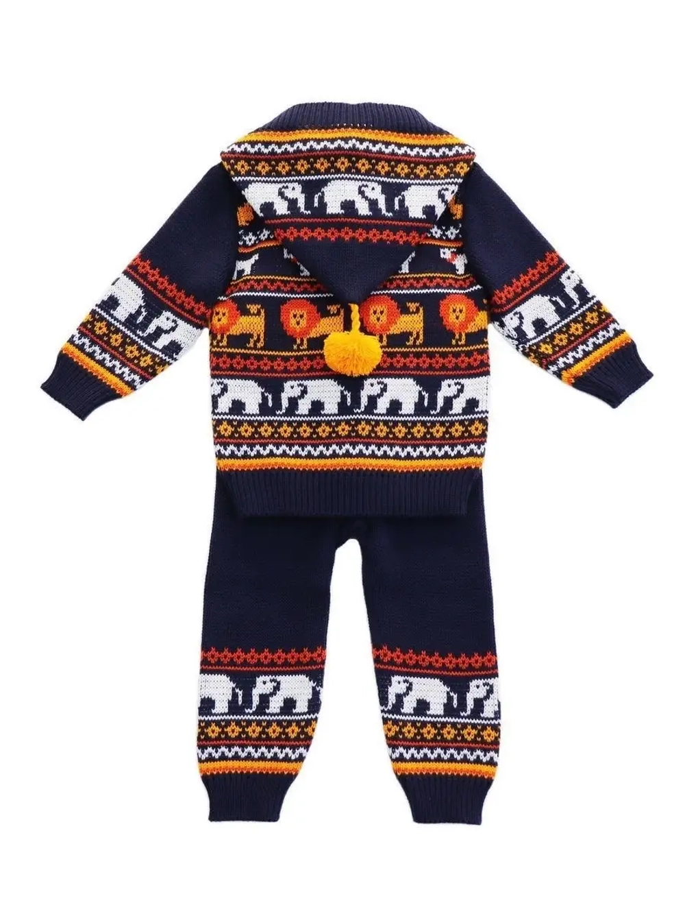 Костюм вязаный детский "Веселый зоопарк"