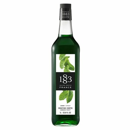 Сироп "Зеленая мята" "Рутин 1883" стекло 1л