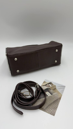 Сумка женская натуральная кожа артикул 083-2 цвет "шоколад"