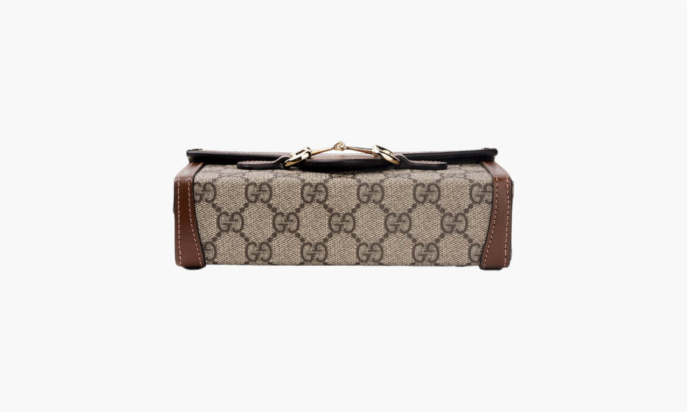 Сумка Gucci Horsebit 1955 Mini Bag "Beige/Ebony"