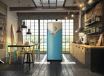 Отдельностоящий однокамерный холодильник Gorenje OBRB153BL