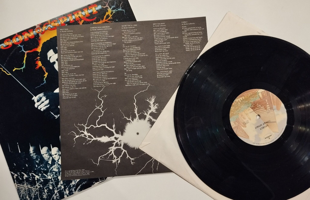 Винтажная виниловая пластинка LP Spirit Son Of Spirit (USA 1975)