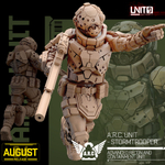 Подразделение штурмовиков АРС Cyberpunk - A.R.C. Unit - Stormtroopers 32mm Миниатюры