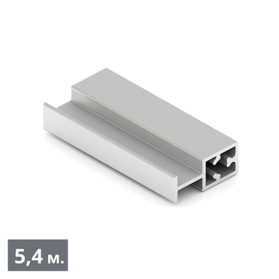 SLIMLINE Рамка средняя плоская (5,40 м) хром матовый (AL) (AV0700) Aristo (Акция)