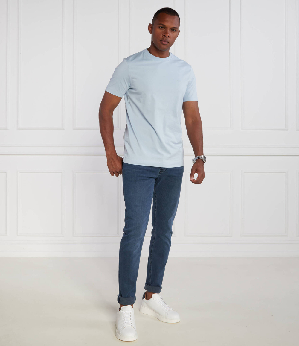 Футболка Thompson BOSS BLACK - голубой(50468347)