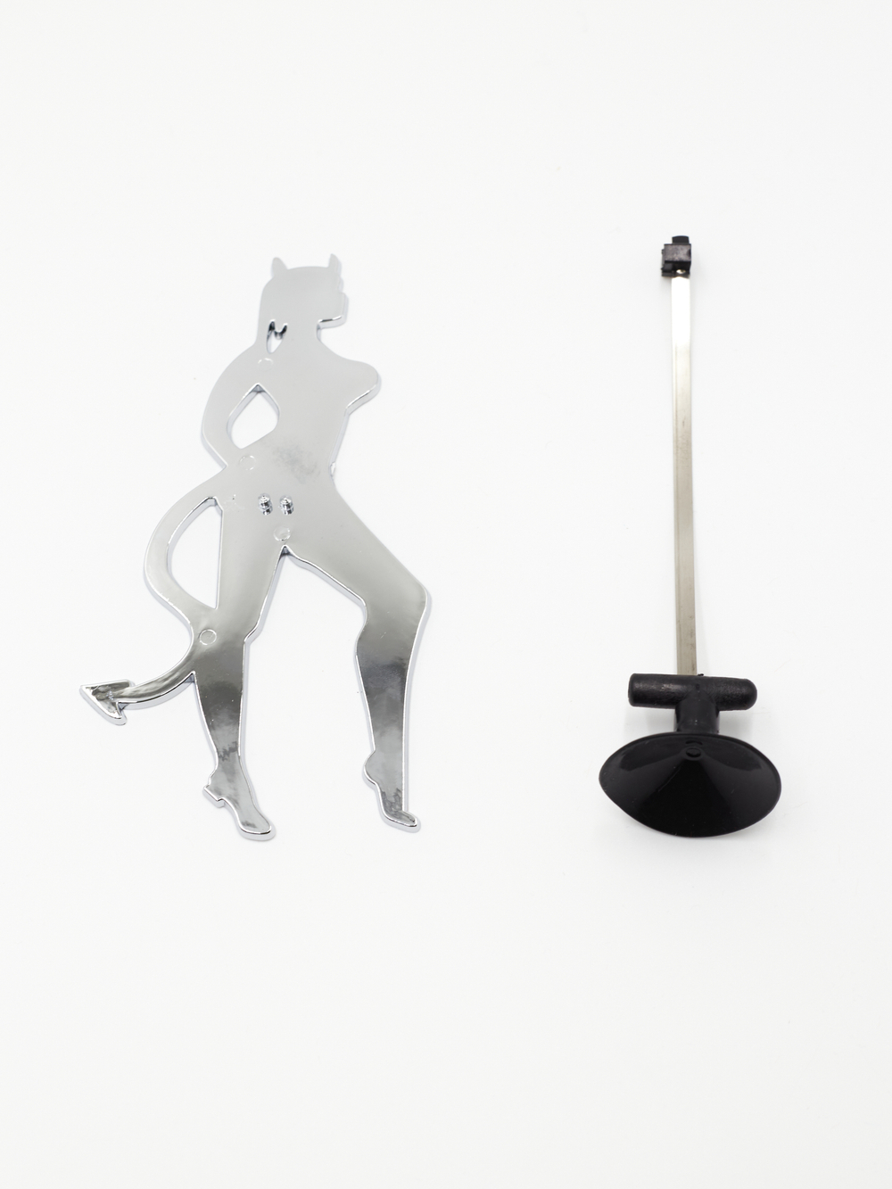 Женщина на торпеду металлическая "Демон"