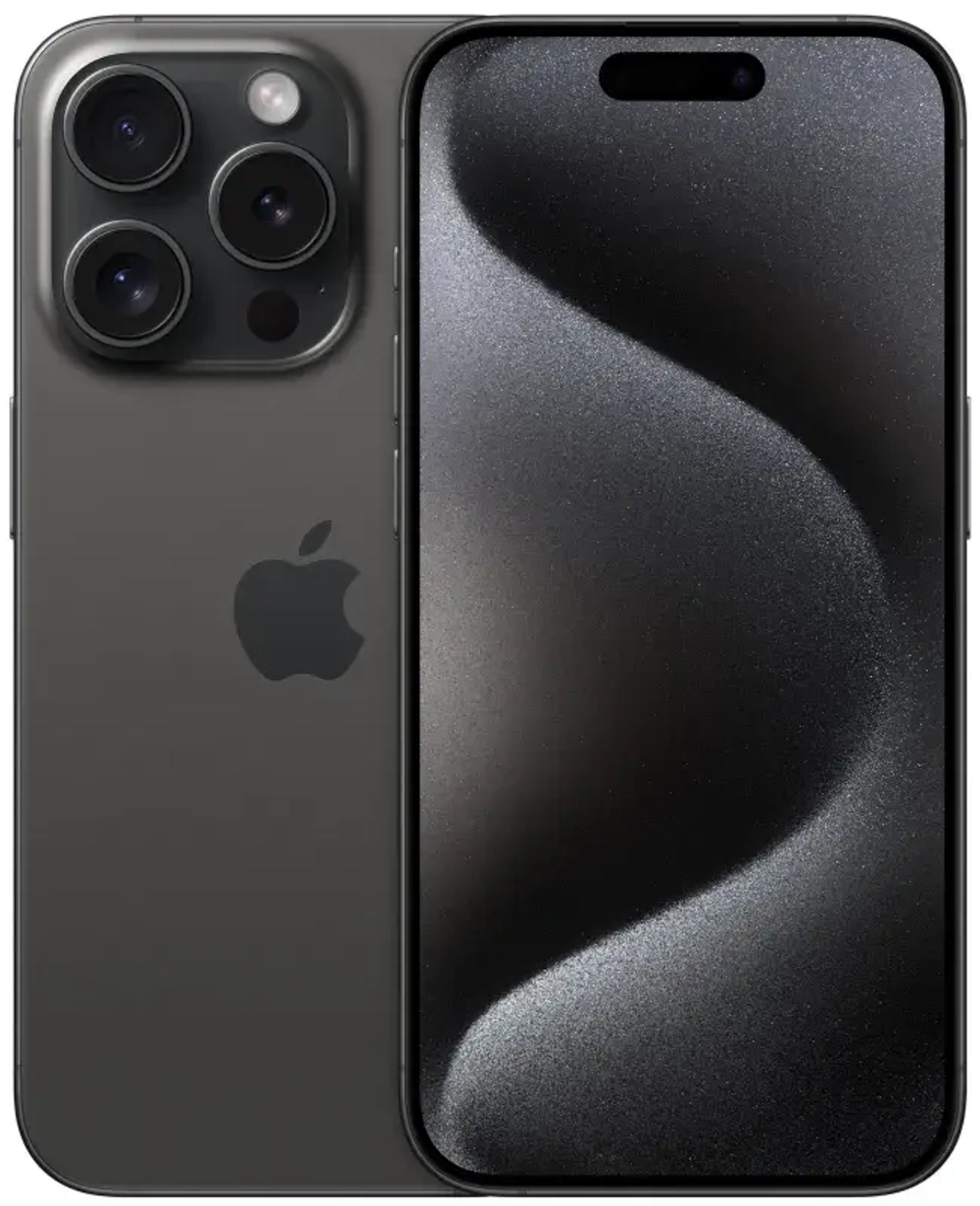 iPhone 15 Pro 256ГБ Black Titanium( Без коробки)