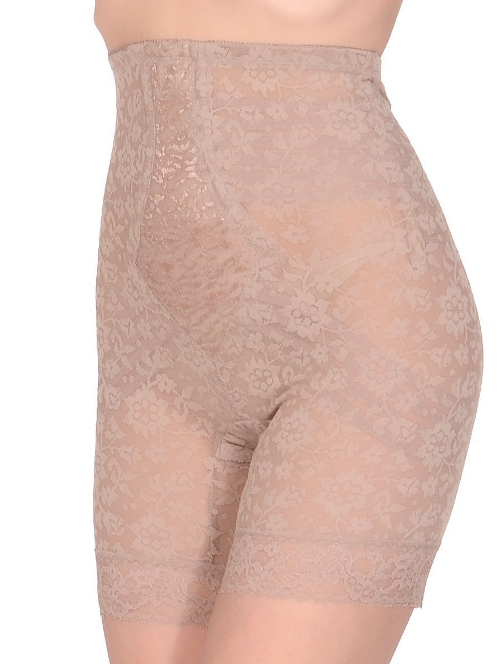 Корсетные панталоны с высокой линией талии (Размер: 3X) (Цвет: черный)