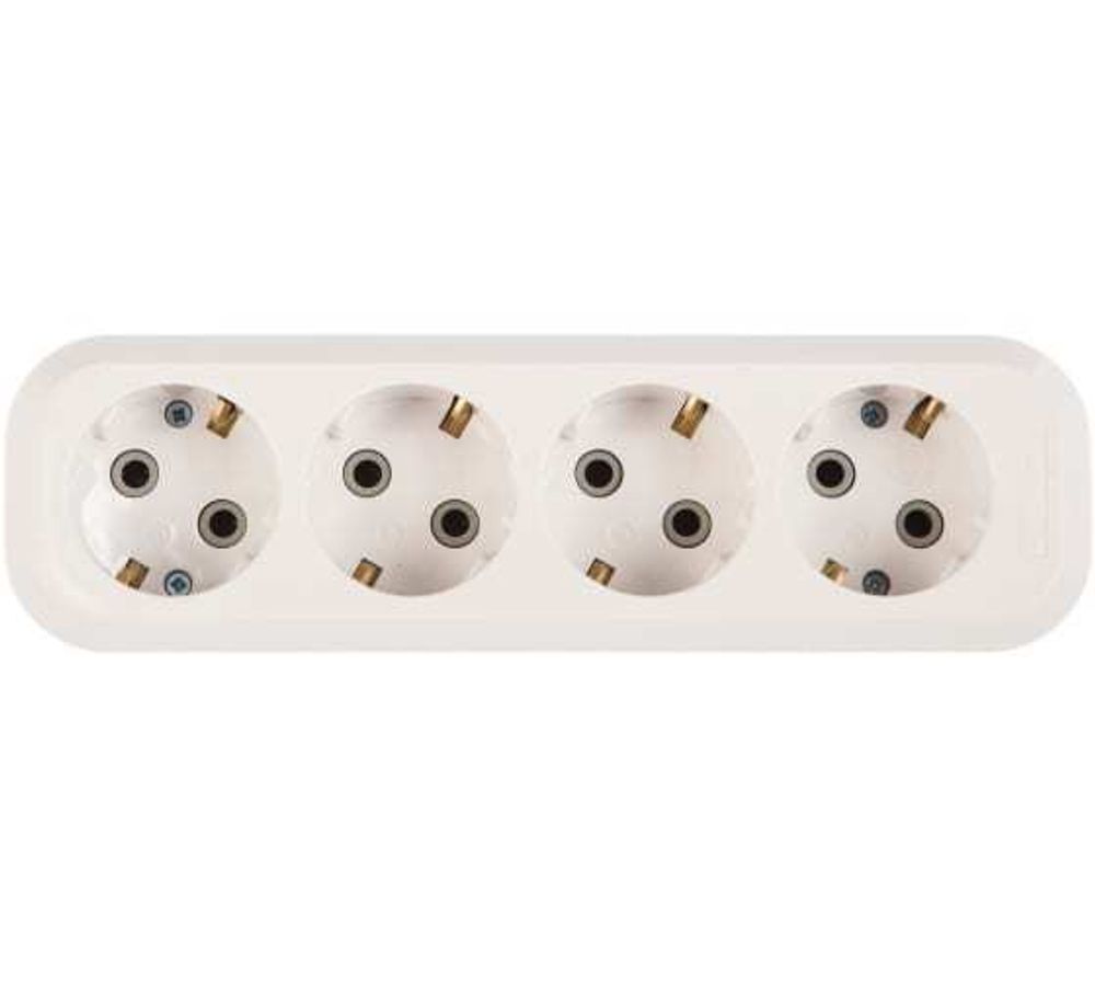 Универсал колодка 4 гн.с/з  АБС-пластик E304