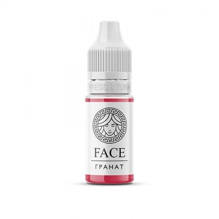 FACE "Гранат" Пигмент для перманентного макияжа губ, 6 мл