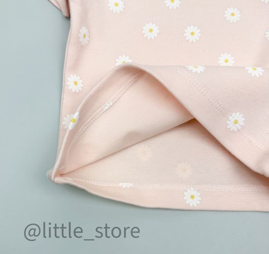 Футболка хлопковая, Ромашки