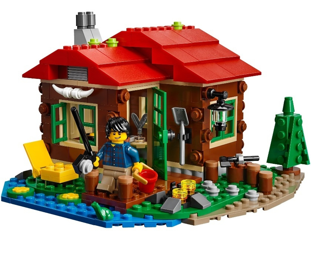 LEGO Creator: Домик на берегу озера 31048 — Lakeside Lodge — Лего Креатор Создатель