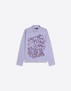 NTS X BERSHKA ft. UMRU Рубашка с принтом, фиолетовый