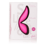 Розовый вибромассажер Silhouette S3 - 12,75 см. (Цвет: розовый)