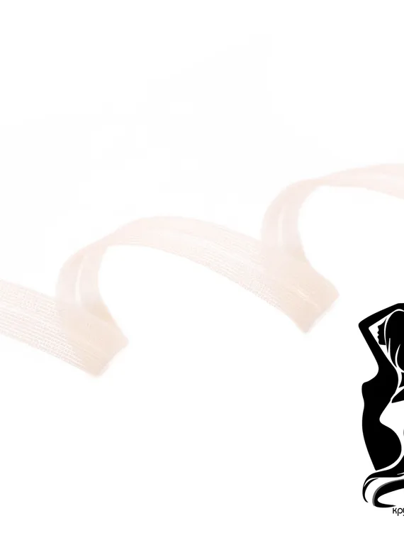 Бейка капроновая окантовочная, телесный 126