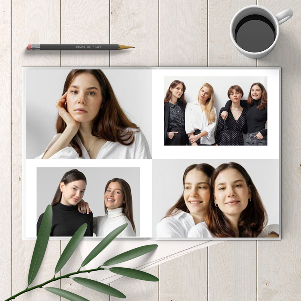 PSD-Шаблон фотокниги "Minimal"