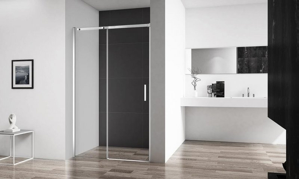 Душевая дверь BelBagno Acqua 120 ACQUA-BF-1-120-C-Cr профиль Хром стекло прозрачное