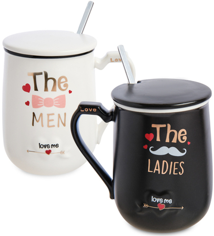 MUG-352/2 Набор кружек из 2 шт. «Приятные моменты»