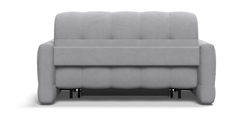 Диван Босс Слип 140 Велюр Монолит сталь