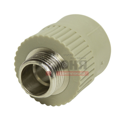 Муфта комб. нар 25х1/2'' VRT® СЕРЫЙ (Россия)