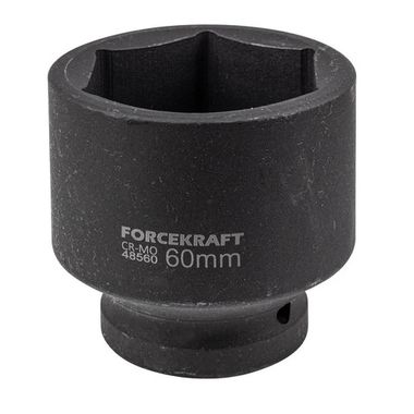 Головка ударная 60мм 1''6гр. FORCEKRAFT FK-48560