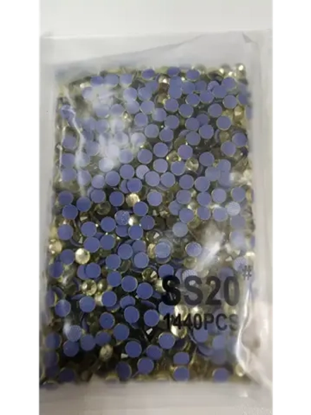 Стразы термоклеевые стекло ss20 Junquil