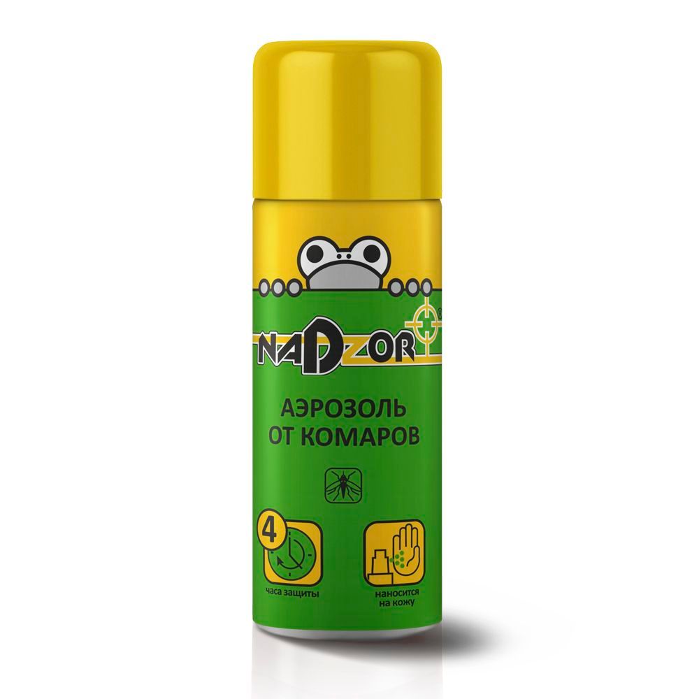 ISU002ER Аэрозоль от комаров 100 мл Nadzor