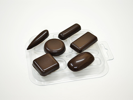 Форма для шоколада ШОКО-АССОРТИ, пластик