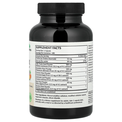 Futurebiotics, детоксикация печени, 180 вегетарианских капсул