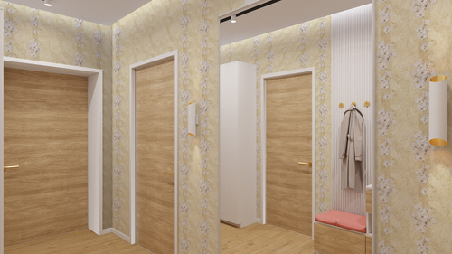 Панель ПВХ термопечать Альтера бежевая 290/1 2700х250 мм