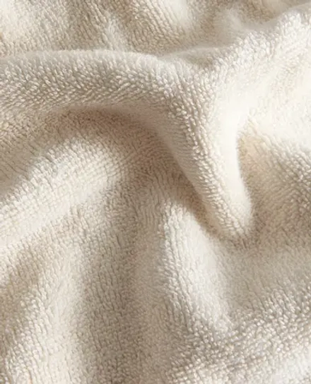 ZARA HOME ПОЛОТЕНЦЕ С КАЙМОЙ, ЦВЕТ СЛОНОВОЙ КОСТИ