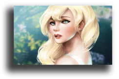 Постер "Нежный блонд"