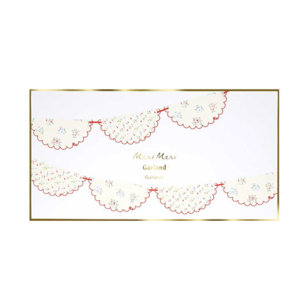 Гирлянда "Винтажные цветы" 3м